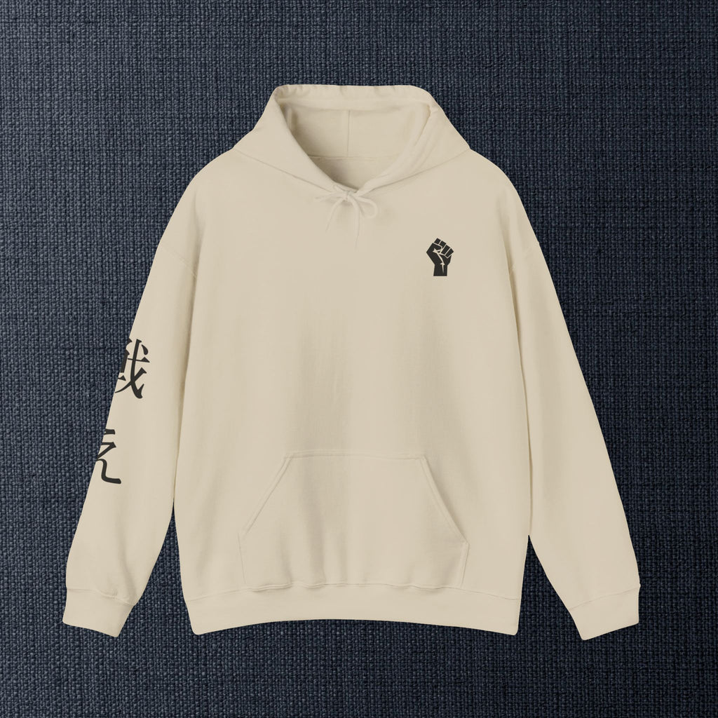 Samurai Mask Hoodie – “VS ME” Graphic Streetwear Pullover | Premium Unisex Midweight Hoodie