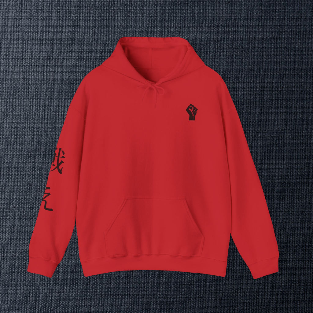 Samurai Mask Hoodie – “VS ME” Graphic Streetwear Pullover | Premium Unisex Midweight Hoodie