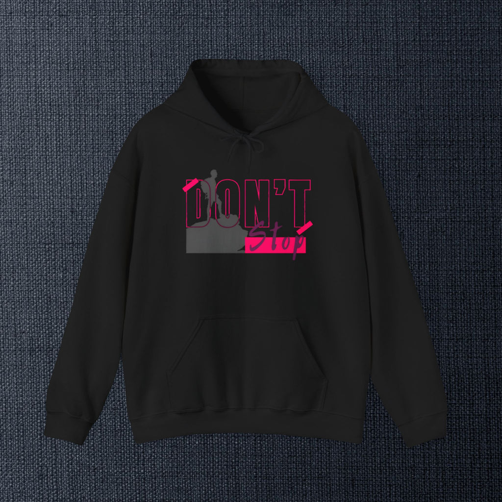 Don’t Stop Hoodie — Motivational Climber Graphic Sweatshirt