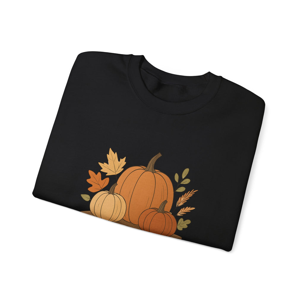 Pumpkin Patch Crewneck — Autumn Fall Pumpkin Graphic Sweatshirt