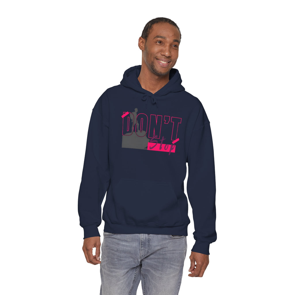 Don’t Stop Hoodie — Motivational Climber Graphic Sweatshirt