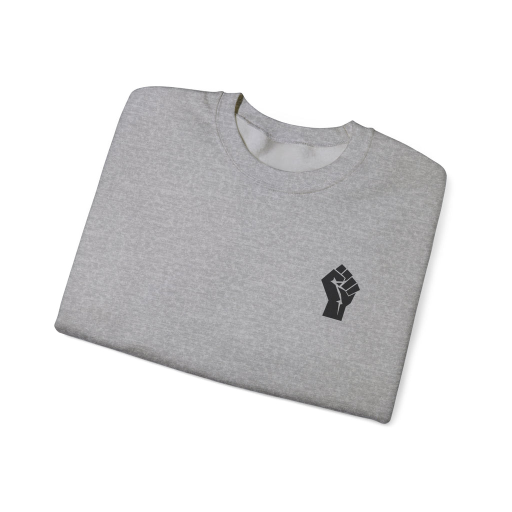 Samurai Graphic Crewneck Sweatshirt — "ME vs ME" Zen Fighter Design